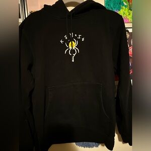 Key Street Size Small Hoodie- Spider design